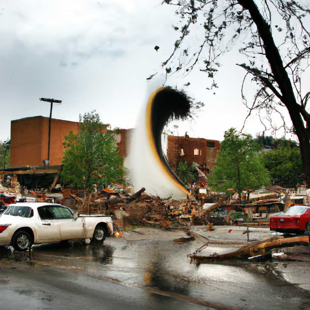 Powerful Tornado Tears Through Little Rock, Arkansas Catastrophic Destruction